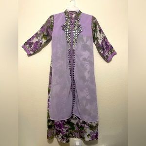 1 piece Gown/Maxi purple